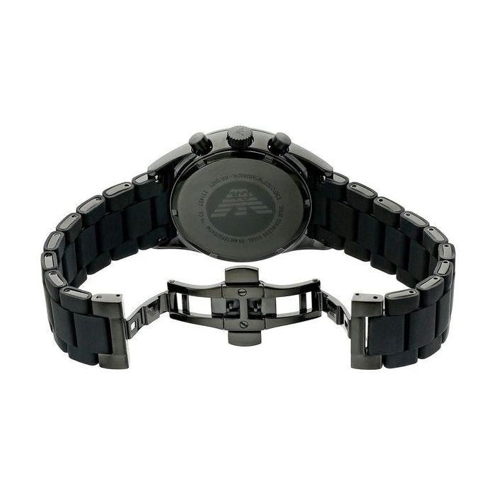 Emporio Armani Men's Black Chronograph Watch - AR5921 - Image 2